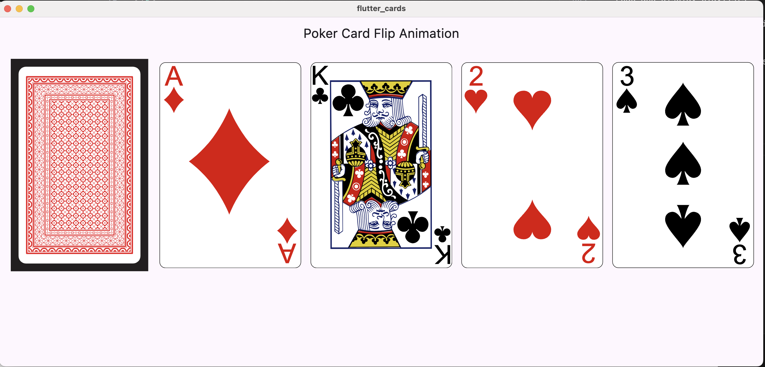 Creating a Poker Card Flip Animation in Flutter